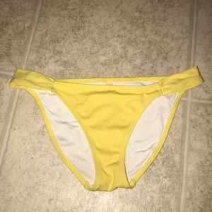 VS yellow bikini bottoms